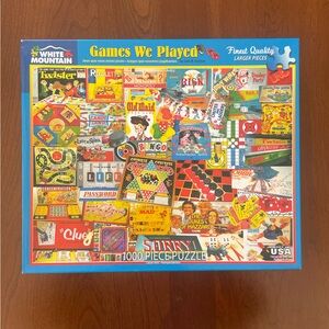 White Mountain puzzle “Games We Played”